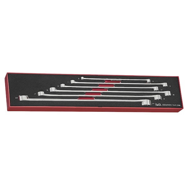 Spanner Set Double Ring 6 Pieces EVA - TEXFLS06